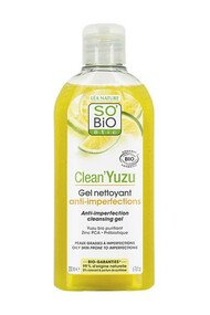 Gel Nettoyant Anti-imperfections Clean'Yuzu Bio - SO'BiO étic