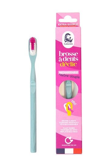 Brosse à Dents Rechargeable - Lamazuna  - Extra-Souple - Lilas