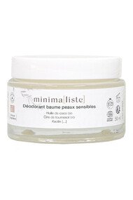 Déodorant Baume Peaux Sensibles Bio - Minima[liste]