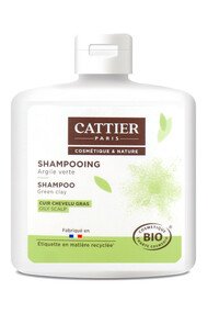 Shampoing Bio Cheveux Gras - Argile Verte - Cattier