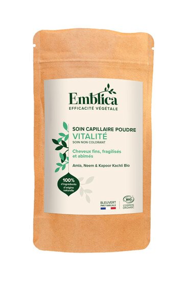 Soin Capillaire en Poudre - Vitalité - Emblica