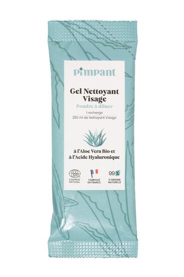 Gel Nettoyant Visage Poudre à Diluer - Aloe Vera - Pimpant