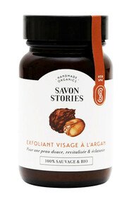 Exfoliant Visage Bio à l'Argan - Savon Stories