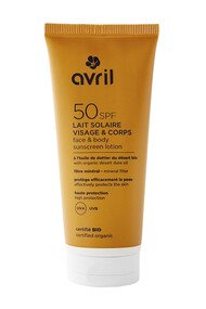 Lait Solaire Visage & Corps - SPF50 - Avril