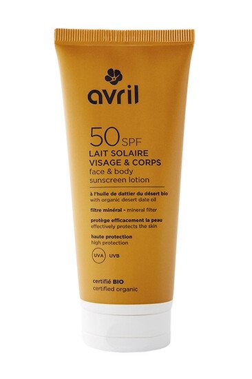 Lait Solaire Visage & Corps - SPF50 - Avril
