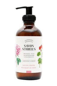 Savon Liquide Bio - Bouquet de Rose - Savon Stories