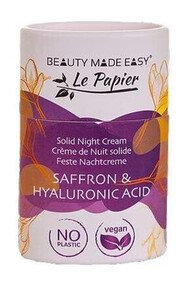 Crème de Nuit Solide - Zéro Déchet - Le Papier