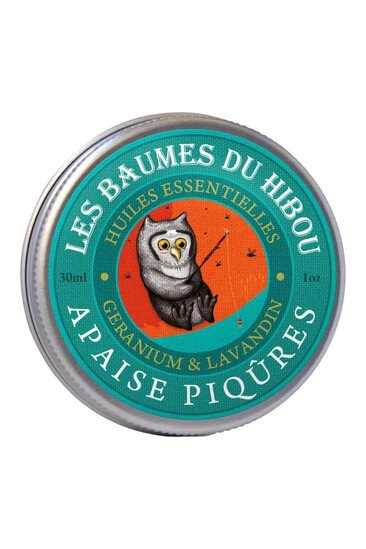 Baume Apaise Piqûres - Géranium & Lavandin - Le Baume du Hibou