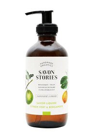Savon Liquide Bio - Citron Vert & Bergamote - Savon Stories