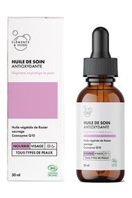 Huile de Soin Protectrice Antioxydante au Q10 - Clémence & Vivien