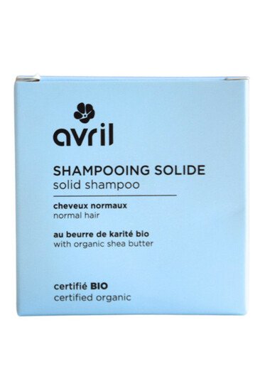 Shampooing Solide Saponifié à Froid Cheveux Normaux Bio - Avril