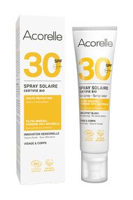 Spray Solaire - SPF 30 Haute Protection - Acorelle